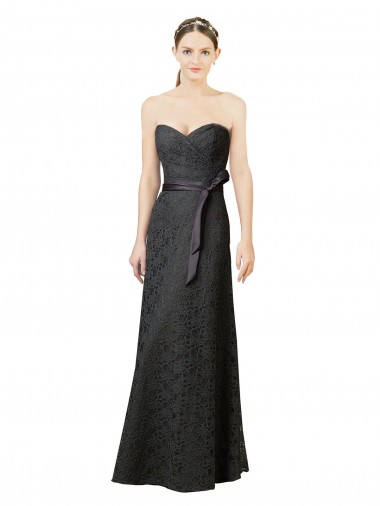 Sleeveless Slate Grey Sheath Sweetheart Bridesmaid Dress Maidstone