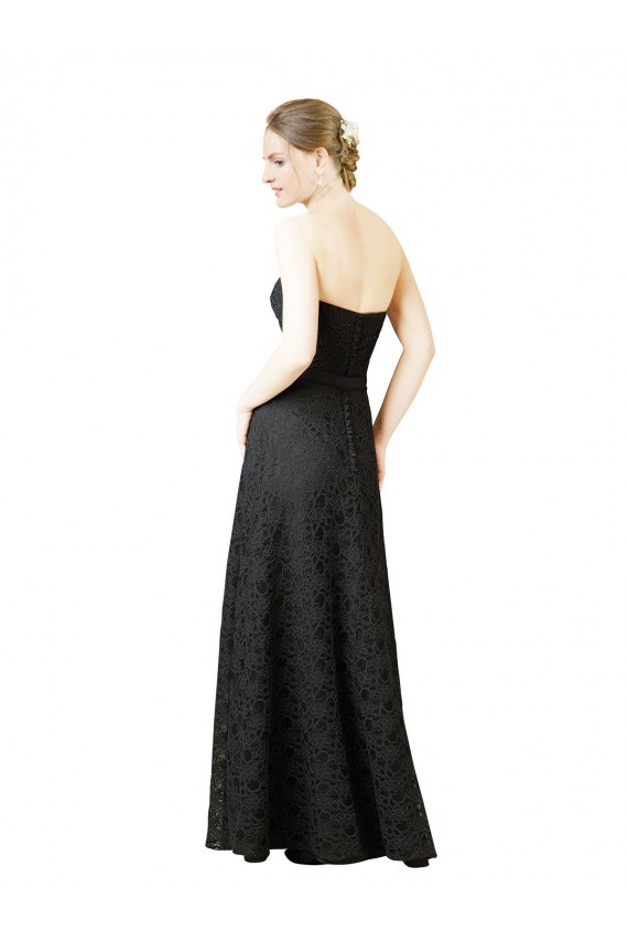 Sleeveless Slate Grey Sheath Sweetheart Bridesmaid Dress Maidstone
