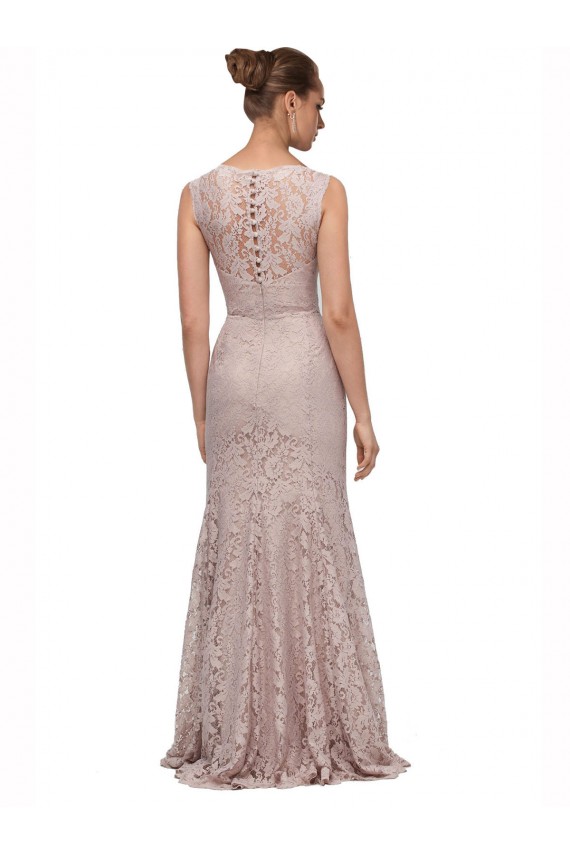 Sleeveless Mermaid Illusion Neck Prom Dress / Bridesmaid Dress Maidstone