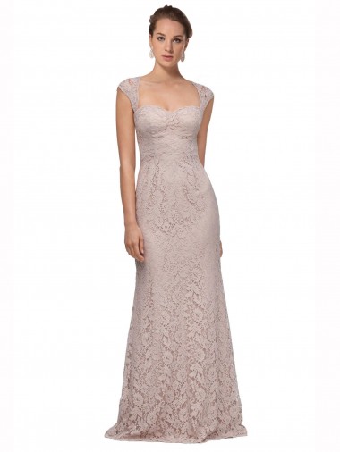 Cap Sleeves Mermaid Sweetheart Bridesmaid Dress / Formal Dress Maidstone