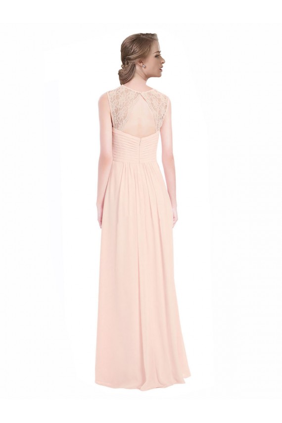 Sleeveless Mint Green Keyhole Back A-Line Sweetheart Bridesmaid Dress Maidstone