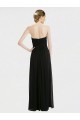 Sleeveless Black Low Back A-Line Sweetheart Bridesmaid Dress Maidstone