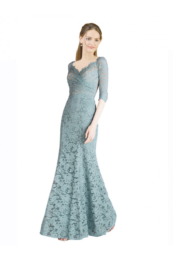 Half Sleeves A-Line Sweetheart Prom Dress / Bridesmaid Dress Maidstone