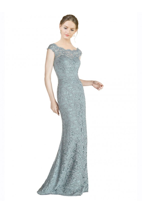 Cap Sleeves Mermaid Off the Shoulder Prom Dress / Bridesmaid Dress Maidstone