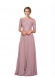 Short Sleeves A-Line Off the Shoulder Prom Dress / Bridesmaid Dress Maidstone