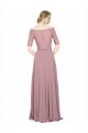 Short Sleeves A-Line Off the Shoulder Prom Dress / Bridesmaid Dress Maidstone