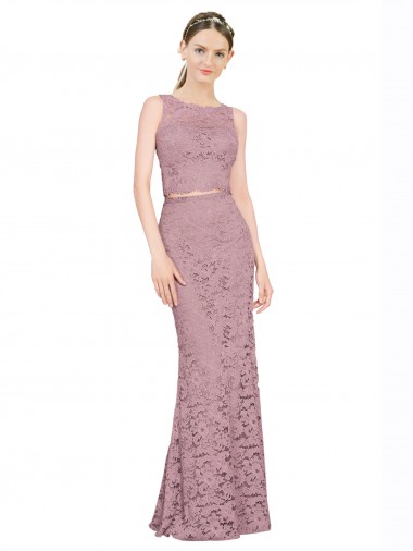 Sleeveless Mermaid Illusion Neck Prom Dress / Bridesmaid Dress Maidstone