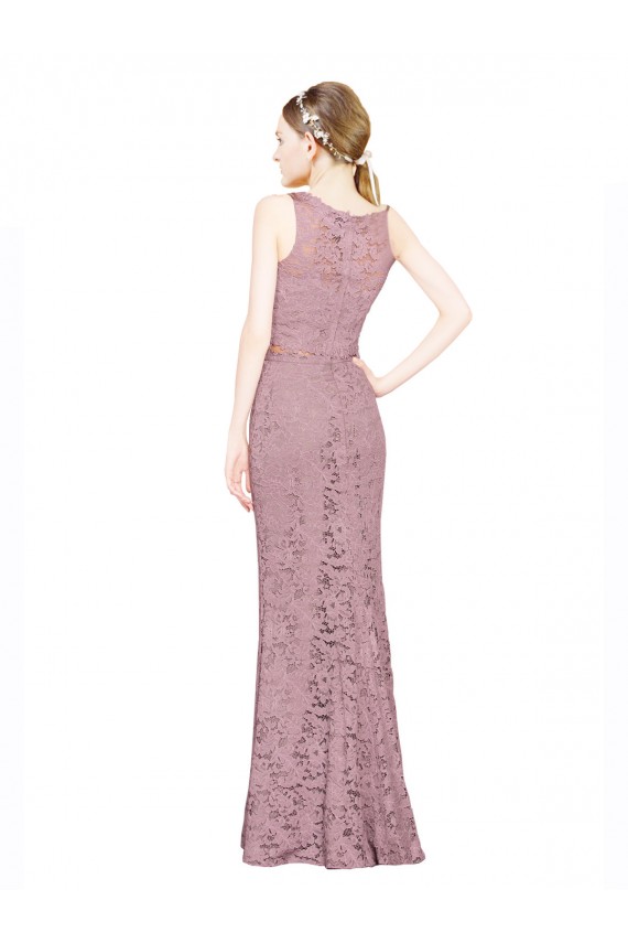 Sleeveless Mermaid Illusion Neck Prom Dress / Bridesmaid Dress Maidstone
