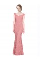 Sleeveless Salmon Mermaid Sweetheart Prom Dress / Bridesmaid Dress Maidstone
