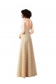 Sleeveless Champagne A-Line Sweetheart Bridesmaid Dress Maidstone