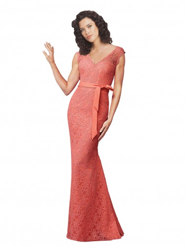 Sleeveless Open Back Mermaid V-Neck Bridesmaid Dress Maidstone