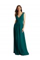 Sleeveless Hunter Open Back A-Line V-Neck Bridesmaid Dress Maidstone