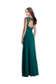Sleeveless Hunter Open Back A-Line V-Neck Bridesmaid Dress Maidstone