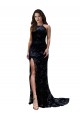 Sleeveless Black Open Back Mermaid High Neck Black Tie Evening Gown / Prom Dress / Bridesmaid Dress Maidstone