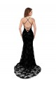 Sleeveless Black Open Back Mermaid High Neck Black Tie Evening Gown / Prom Dress / Bridesmaid Dress Maidstone