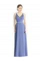 Sleeveless Periwinkle A-Line Spaghetti Straps Bridesmaid Dress Maidstone