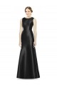 Sleeveless Black Keyhole Back Mermaid High Neck Bridesmaid Dress Maidstone
