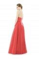 Sleeveless Firecracker A-Line Jewel Neck Bridesmaid Dress Maidstone