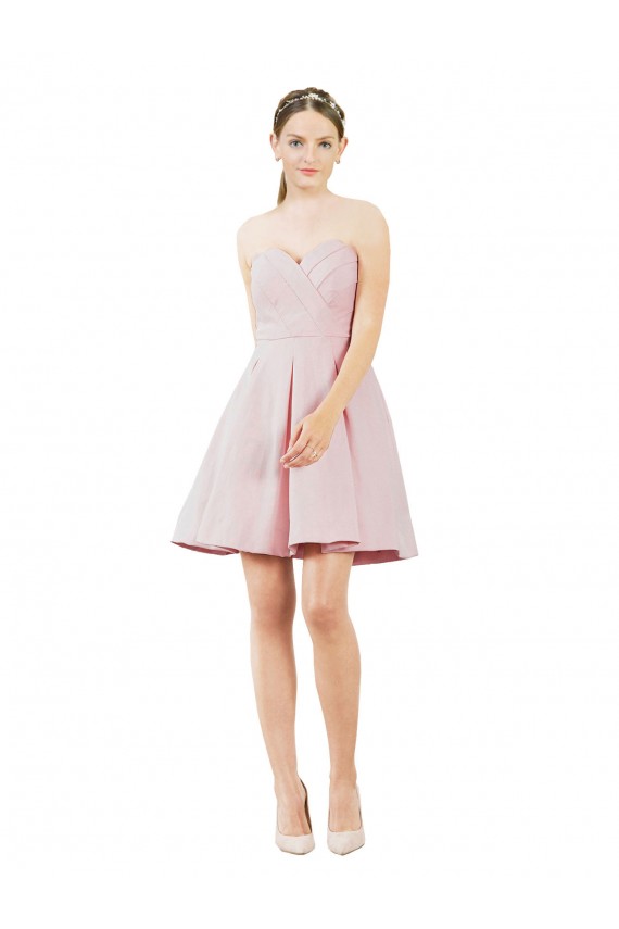 Sleeveless Pink A-Line Sweetheart Evening Gown / Bridesmaid Dress Maidstone