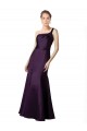 Sleeveless Grape Mermaid One Shoulder Prom Dress / Bridesmaid Dress Maidstone