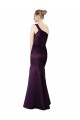 Sleeveless Grape Mermaid One Shoulder Prom Dress / Bridesmaid Dress Maidstone