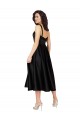 Sleeveless Black A-Line Square Neck Prom Dress / Bridesmaid Dress Maidstone