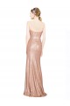 Sleeveless Rose Gold Low Back A-Line Sweetheart Formal Evening Gown / Prom Dress / Bridesmaid Dress Maidstone