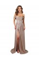 Sleeveless Champagne A-Line Scoop Neck Formal Evening Gown / Prom Dress / Bridesmaid Dress Maidstone