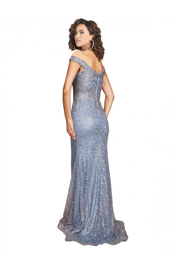 Sleeveless Mermaid Off the Shoulder Formal Evening Gown / Prom Dress / Bridesmaid Dress Maidstone