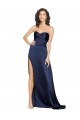 Sleeveless Sapphire Low Back A-Line Sweetheart Formal Evening Gown / Prom Dress / Bridesmaid Dress Maidstone