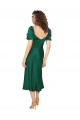 Short Sleeves Hunter Low Back A-Line Sweetheart Formal Evening Gown / Prom Dress / Bridesmaid Dress Maidstone