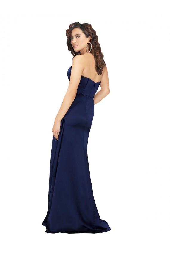 Sleeveless Sapphire A-Line Sweetheart Formal Evening Gown / Prom Dress / Bridesmaid Dress Maidstone