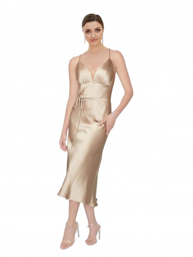 Sleeveless A-Line V-Neck Formal Evening Gown / Prom Dress / Bridesmaid Dress Maidstone