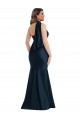 Sleeveless Dark Navy Mermaid One Shoulder Formal Plus Size Evening Gown / Prom Dress / Bridesmaid Dress Maidstone