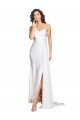 Sleeveless White A-Line One Shoulder Wedding Dress Maidstone