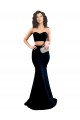 Sleeveless Black Low Back Mermaid High Neck Formal Evening Gown / Prom Dress / Bridesmaid Dress Maidstone