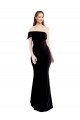 Sleeveless Black Keyhole Back Mermaid One Shoulder Formal Evening Gown / Prom Dress / Bridesmaid Dress Maidstone