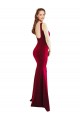 Sleeveless Burgundy Mermaid Square Neck Formal Evening Gown / Prom Dress / Bridesmaid Dress Maidstone