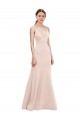 Sleeveless Pink V-Back A-Line V-Neck Formal Dress / Bridesmaid Dress Maidstone
