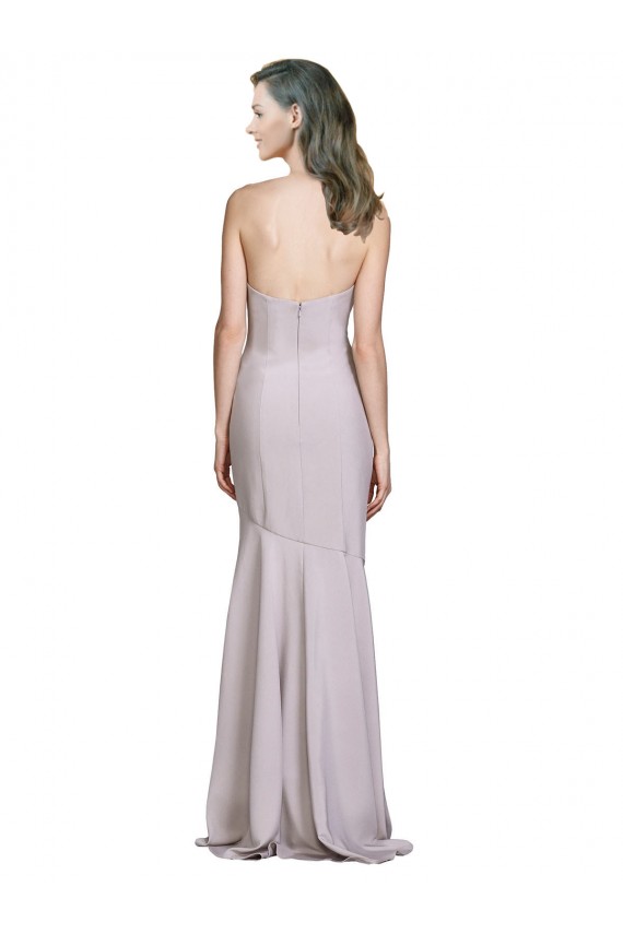Sleeveless Arctic Lilac Mermaid Strapless Prom Dress / Bridesmaid Dress Maidstone