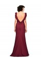 Sleeveless Burgundy Mermaid Strapless Prom Dress / Bridesmaid Dress Maidstone