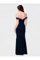 Sleeveless Ivory Low Back Mermaid Off the Shoulder Formal Dress / Bridesmaid Dress Maidstone