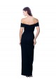 Sleeveless Black Mermaid Off the Shoulder Formal Dress / Bridesmaid Dress Maidstone