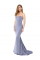 Sleeveless Smoke Blue Low Back Mermaid Sweetheart Formal Evening Gown / Prom Dress / Bridesmaid Dress Maidstone