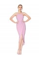 Sleeveless Orchid Mermaid Halter Neck Bridesmaid Dress / Formal Dress Maidstone