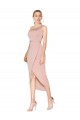 Sleeveless Mauve Mermaid One Shoulder Formal Dress / Bridesmaid Dress Maidstone