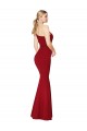 Sleeveless Burgundy Mermaid One Shoulder Formal Evening Gown / Prom Dress / Bridesmaid Dress Maidstone