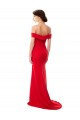 Sleeveless Red A-Line Off the Shoulder Bridesmaid Dress / Evening Dress Maidstone