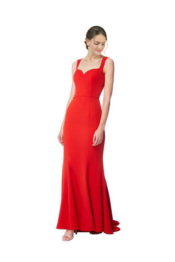 Sleeveless Red Mermaid Sweetheart Formal Evening Gown / Prom Dress / Bridesmaid Dress Maidstone