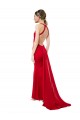 Sleeveless Red Open Back Mermaid Halter Neck Formal Evening Gown / Bridesmaid Dress Maidstone